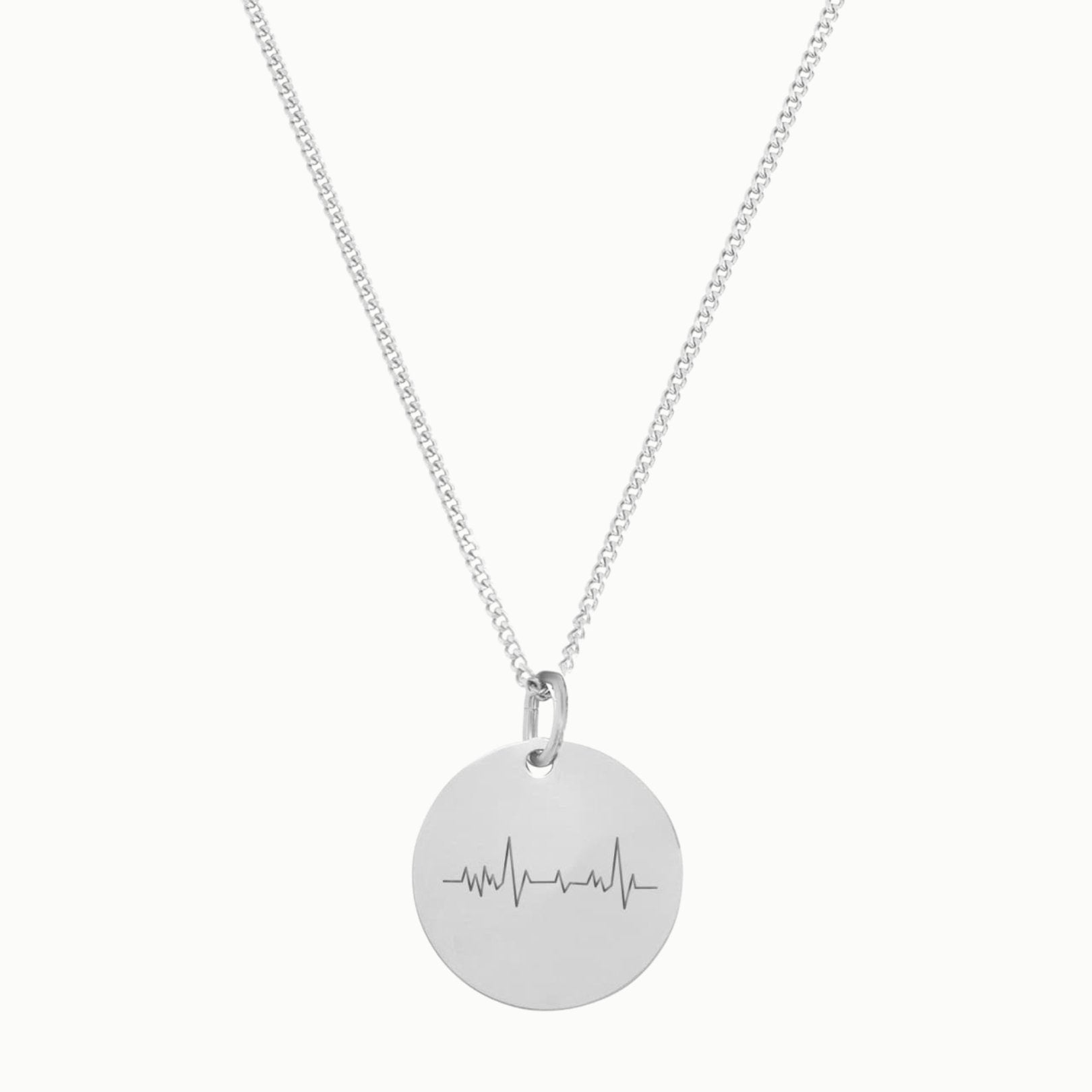 Halskette CTG in 925 Sterlingsilber mit dem Herzschlag Deines Kindes. Das perfekte Geschenk für stolze Mamas! | Emma & Marie