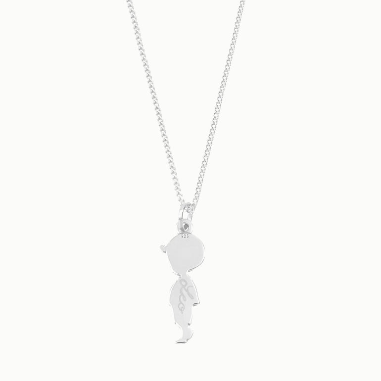 Personalisiertes Geschenk für Mamas. Einzigartige Halskette in 925 Sterlingsilber in Jungenform. Mutter Kind Schmuck von „Emma & Marie“