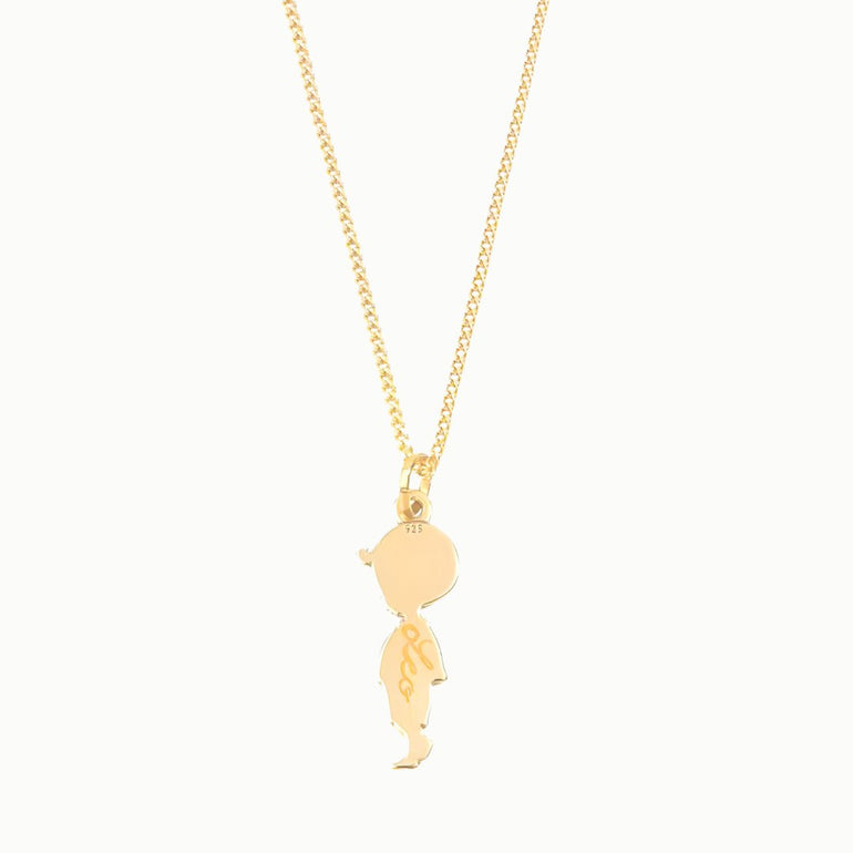 Halskette mit Gravur in gold für Mütter zum Muttertag. Das perfekte Geschenk zur Geburt von „Emma & Marie“.
